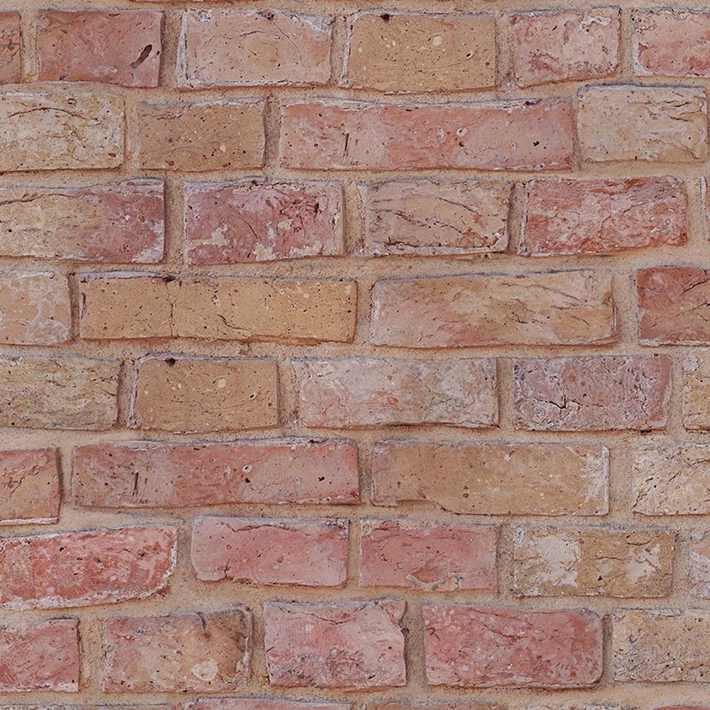 Rolo de papel de parede de alta qualidade tijolos vermelhos 0 53x10m 2603-6 ich