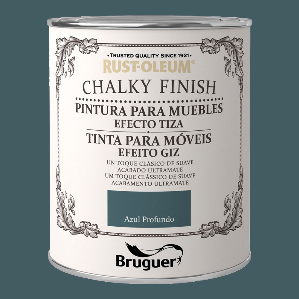 Rust-oleum chalky finish móveis azul profundo 0 75l 5397530 bruguer