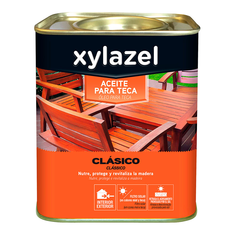 Xylazel azeite para teca cor teca 2 5l 5396267