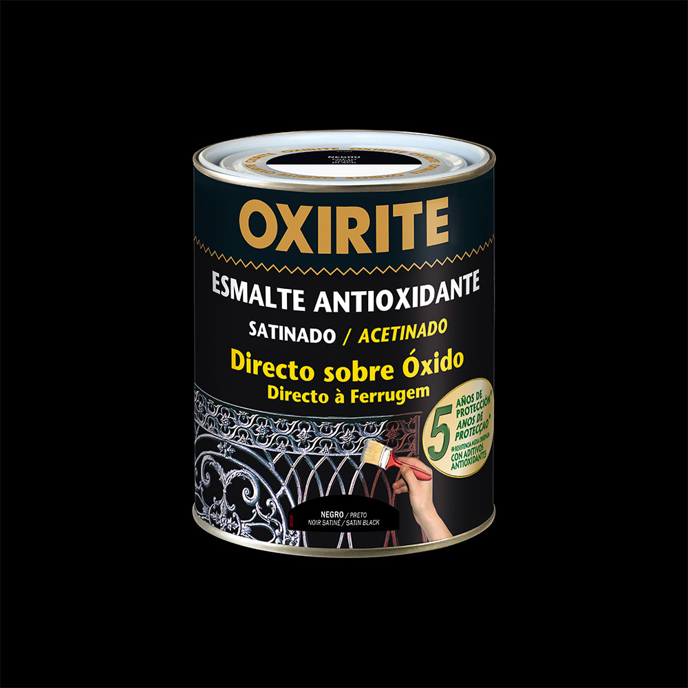Oxirite acetinado preto 4l 5397925