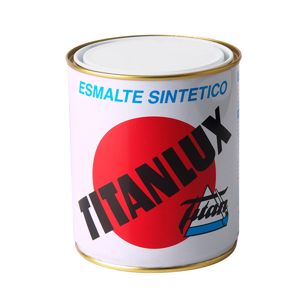 Esmalte sintético brilhante branco decoração 125ml titanlux 001566d19