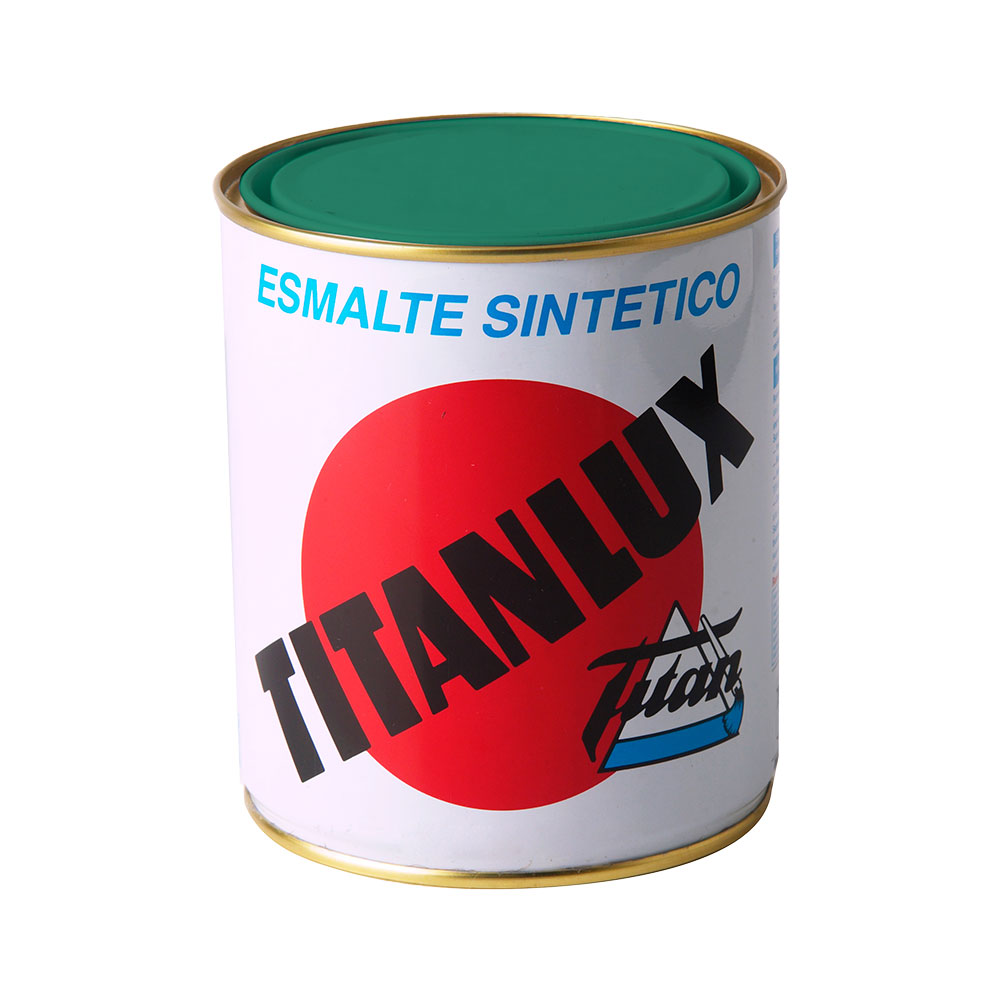 Esmalte sintético brilhante verde erva 750ml titanlux 001051434