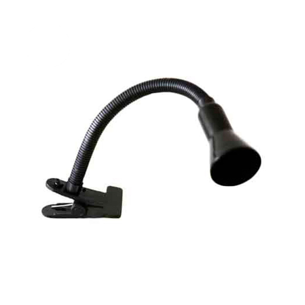Candeeiro com mola para fixação modelo tokyo e14 40w cor preto edm