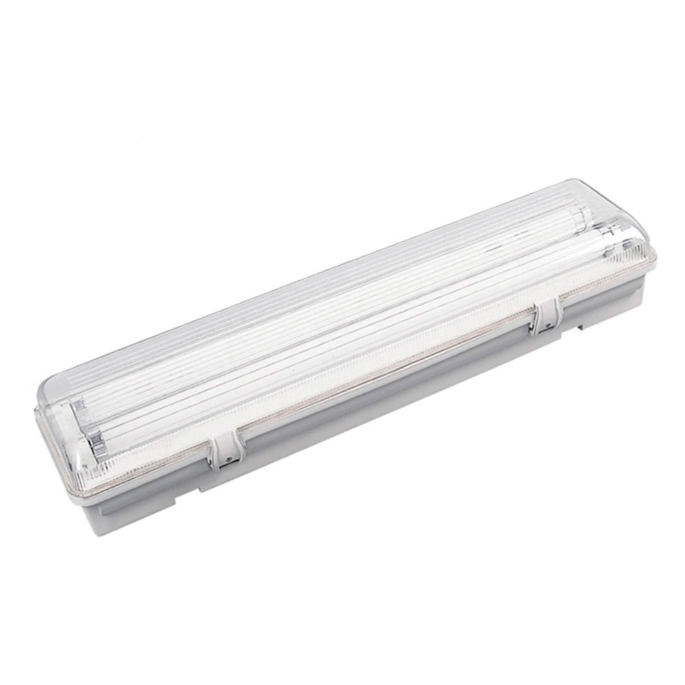 *ult.unidades* armadura fluorescente estanca 2x58w 220v 154cm fator baixo edm