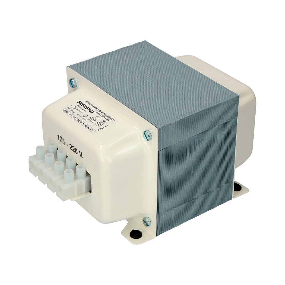 Autotransformador reversível 3000va (2100w) 125-220v 11kg phonovox