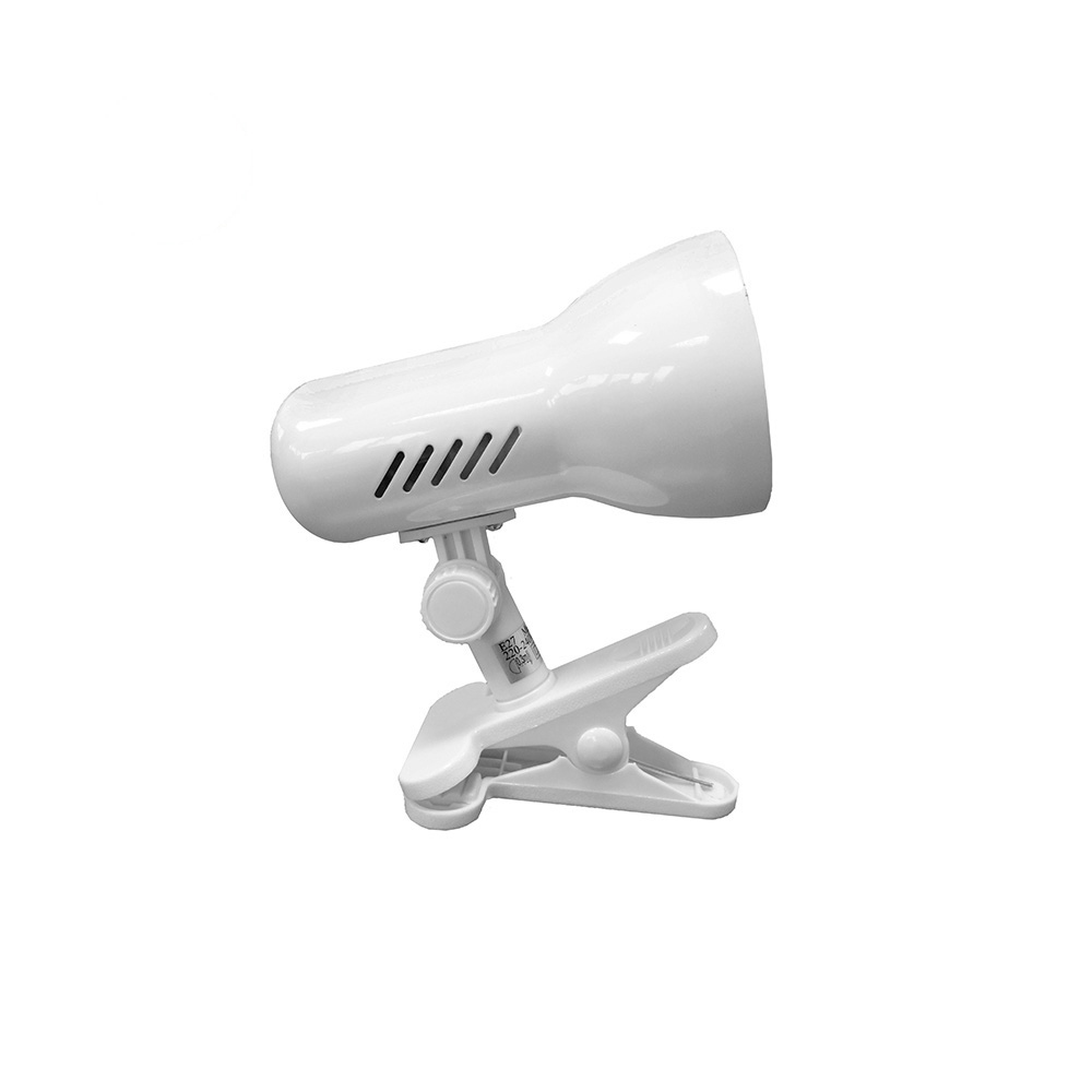 Candeeiro com mola reforçada cor branco e27 modelo galaxy edm