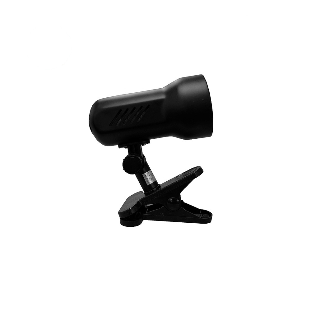 Candeeiro com mola reforçada cor preto e27 modelo galaxy edm
