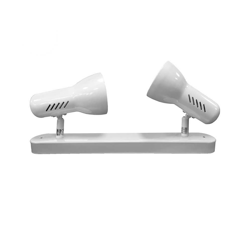 Régua com 2 focos cor branco e27 modelo galaxy edm