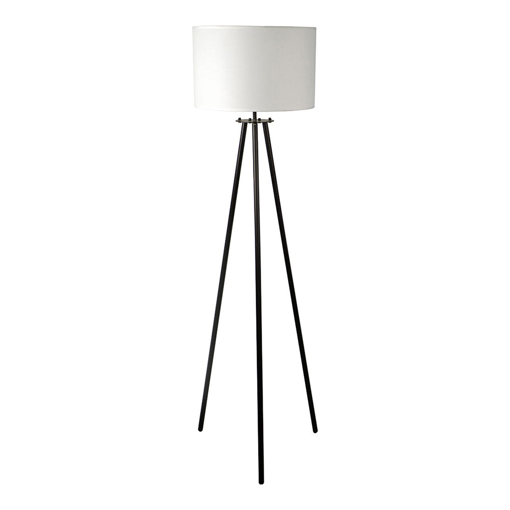 Candeeiro de pé (sala) vintage 3 pés e27 60w 65x159cm edm