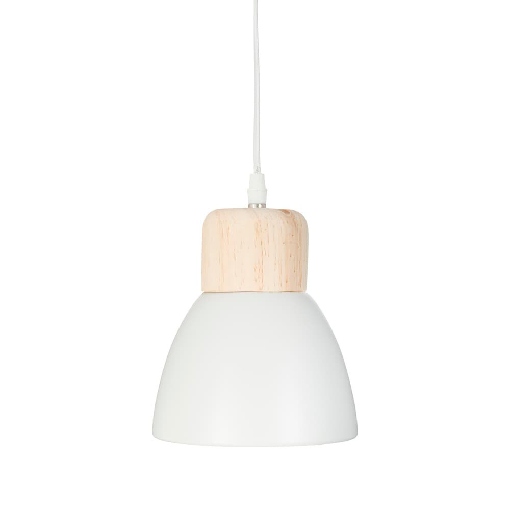 Candeeiro de teto branco 19x15cm e14 lâmpada não incluida