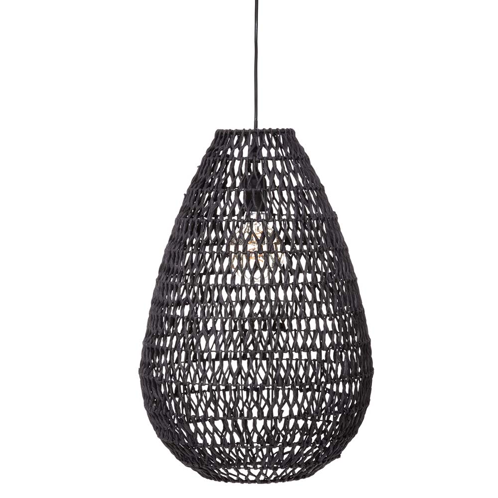 *ult.unidades* candeeiro de teto cor preto e27 coleção  tressé  55x37 5cm