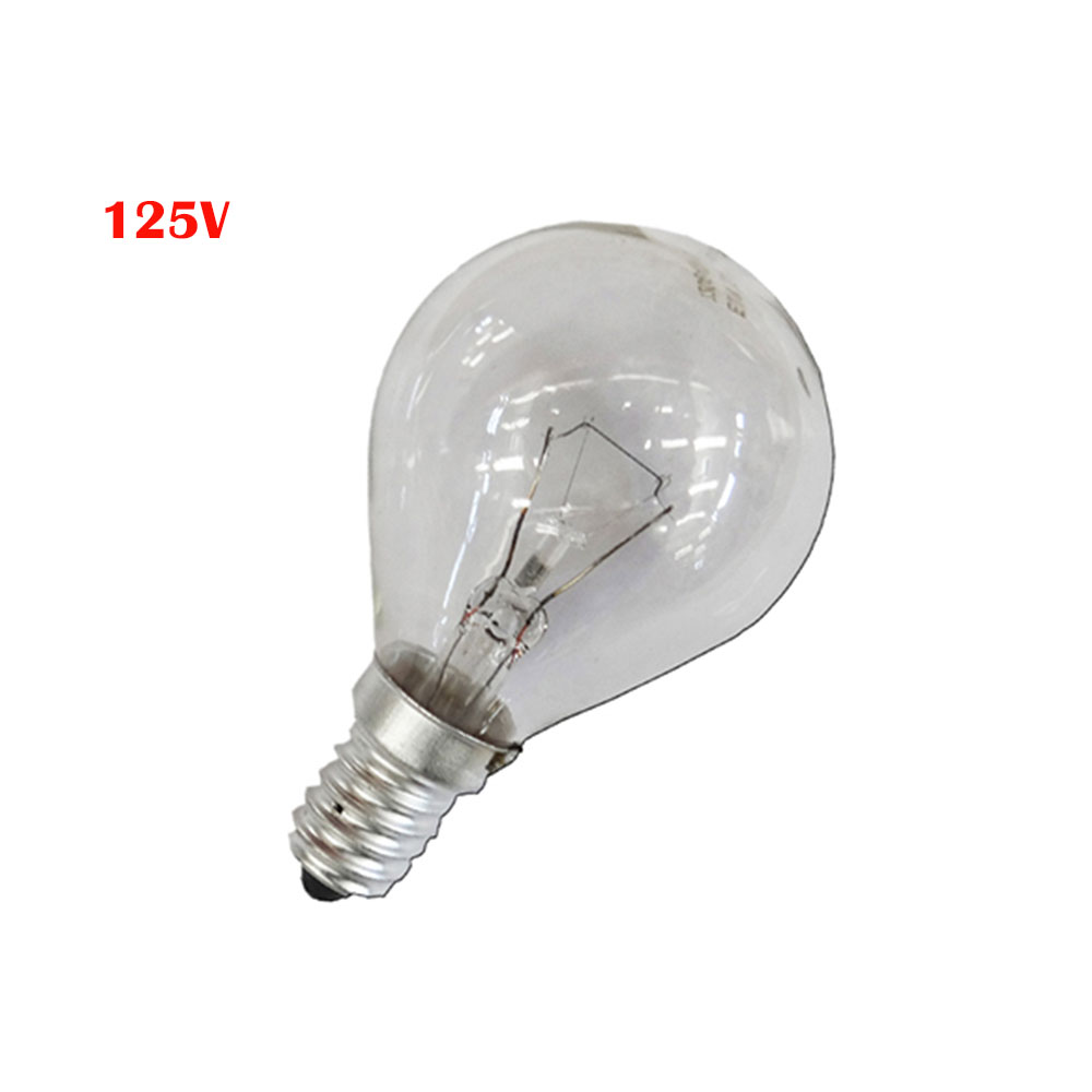 Lâmpada incandescente esférica transparente 40w e14 125v (somente uso industrial)