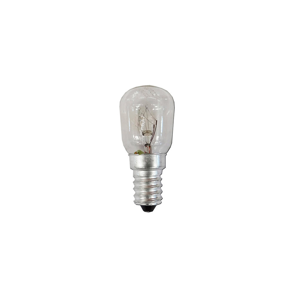 Lâmpada de refrigerador incandescente (pebetero) 25w e14