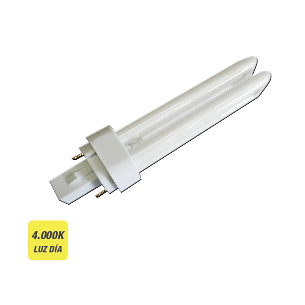 Lâmpada de baixo consumo lynx 26w 2 pins g24d-3 840k luz do dia 16 9cm philips