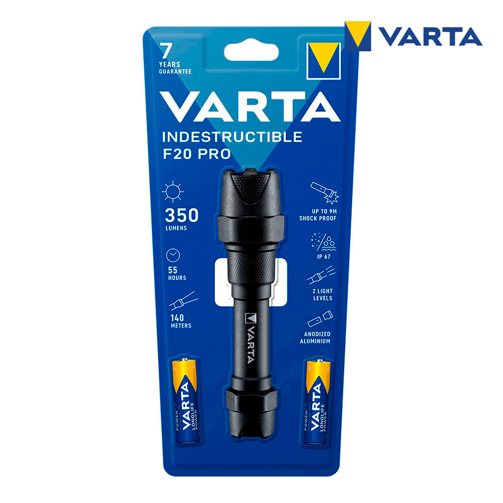Lanterna indestrutível f10 pro varta