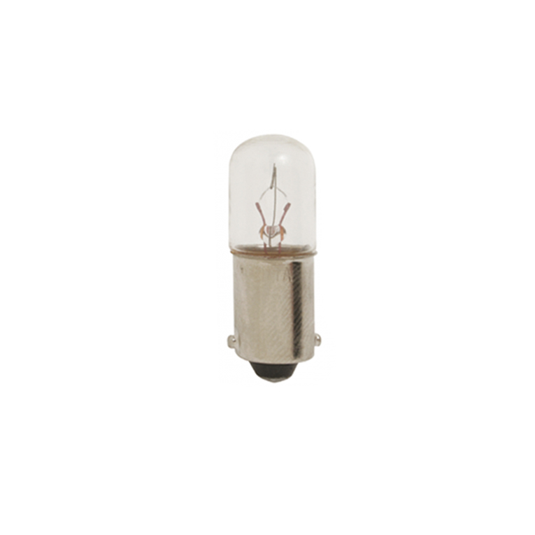 Lâmpada de emergência 12v baioneta transparente