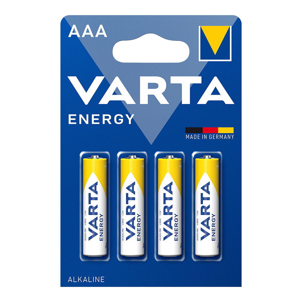 S.of. pilhas varta aaa - lr03  energy value pack  (blíster 4 un) ø10 5x44 5mm