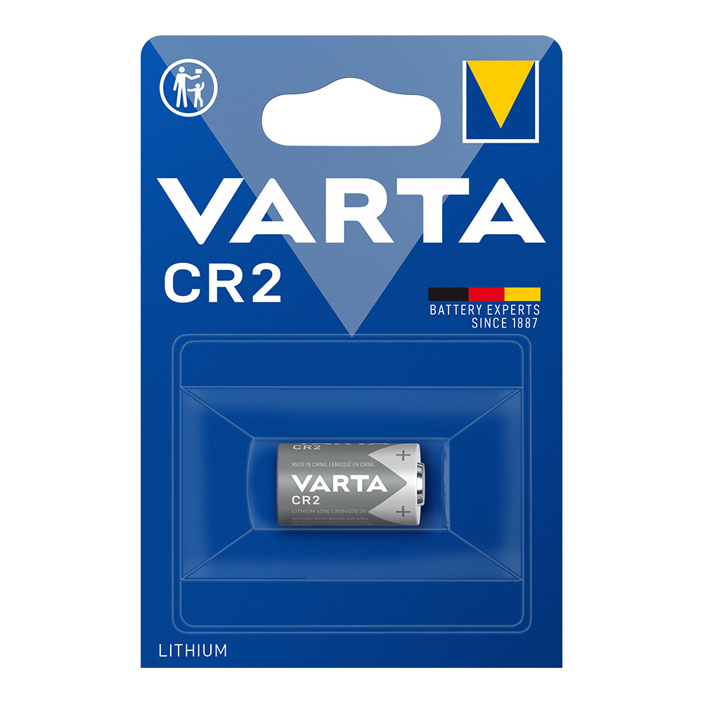 Pilha varta lithium cr2 (blíster 1 un) ø15 6x27mm