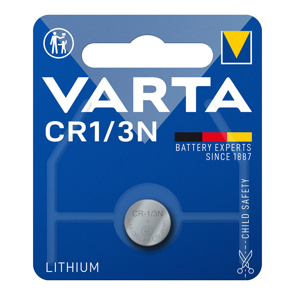 Pilha varta lithium cr11108 - cr1/3n 3v (blíster 1 un) ø11 6x10 8mm