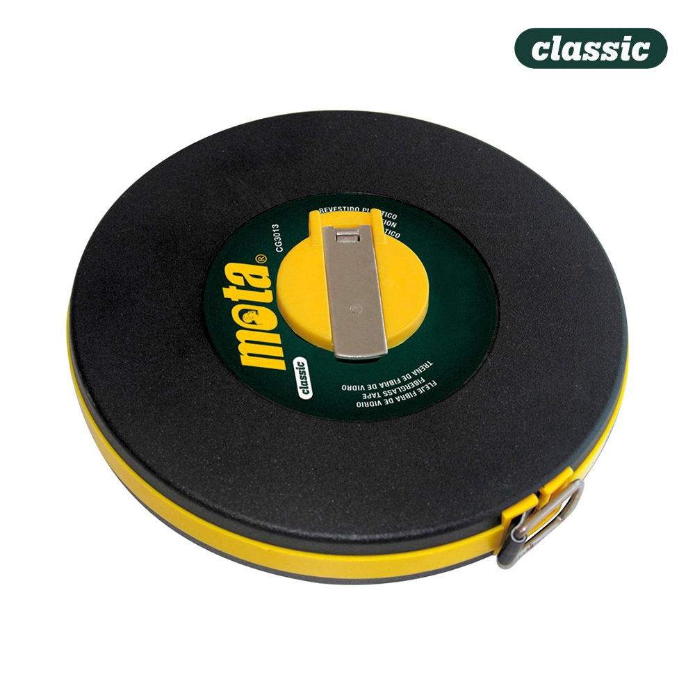 Fita metrica aro fibra do vidro 20m x 13mm mota