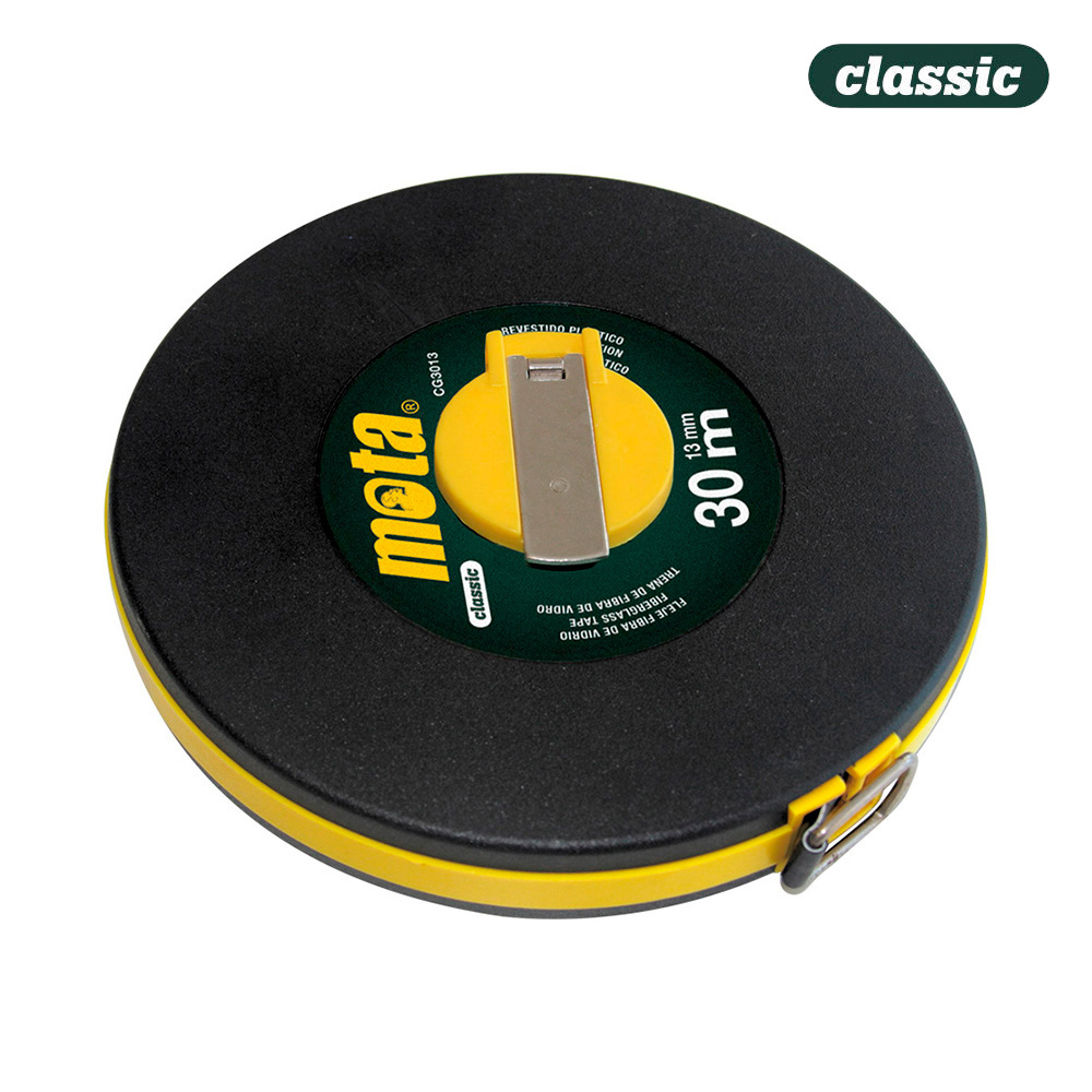 Fita metrica aro fibra do vidro 30m x 13mm mota