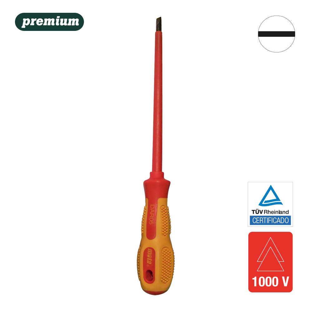 Chave de parafusos plano 5 5x125mm dir5 mota