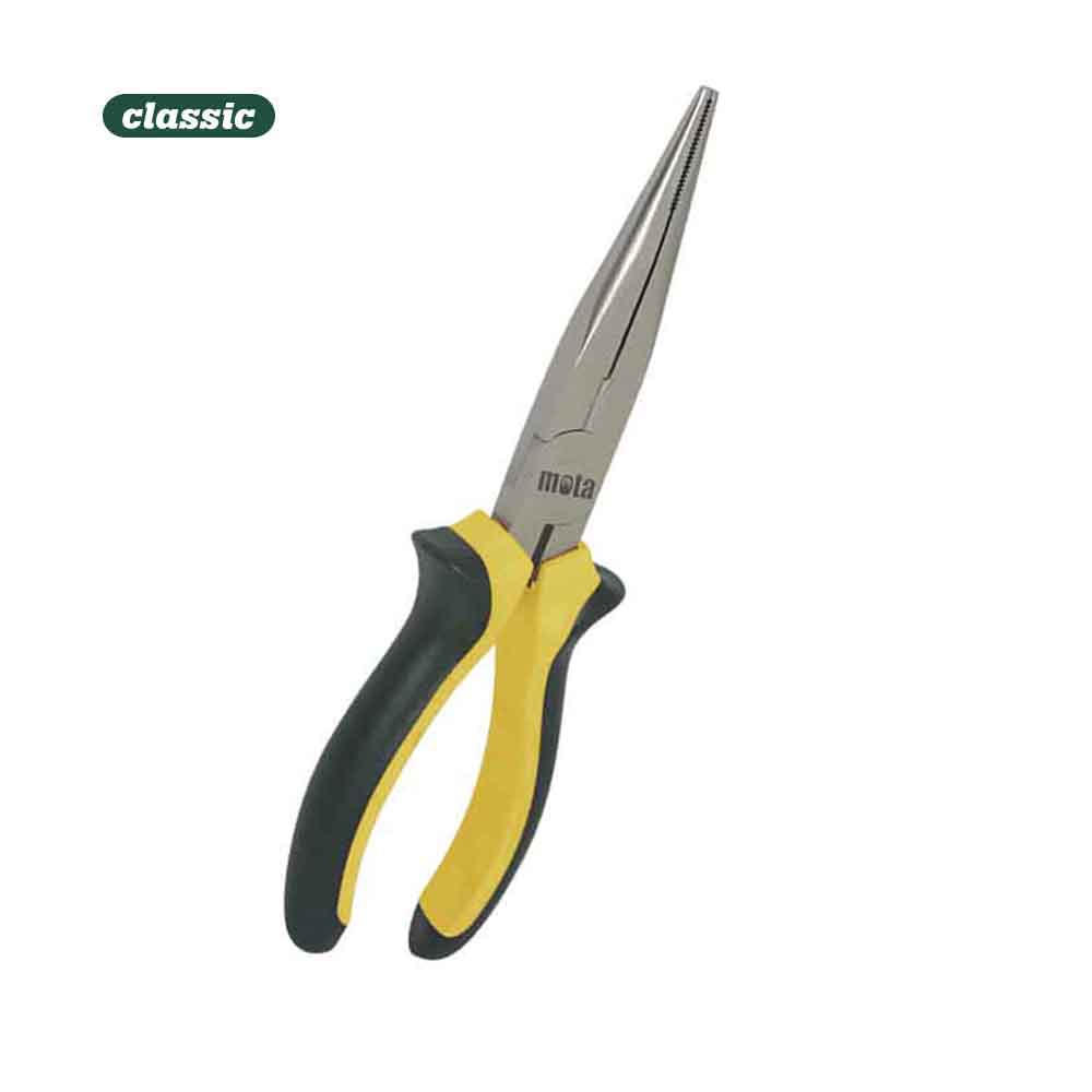 Alicate meia cana com corte 200mm q308 (alicate de pontas) mota