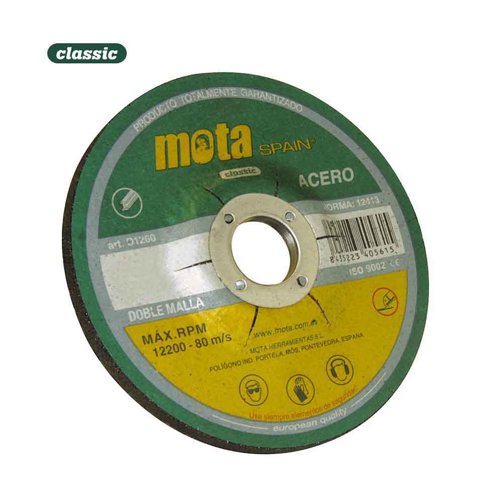 Disco de desbaste ox. ø115x4.8x22.23mm d1148 mota