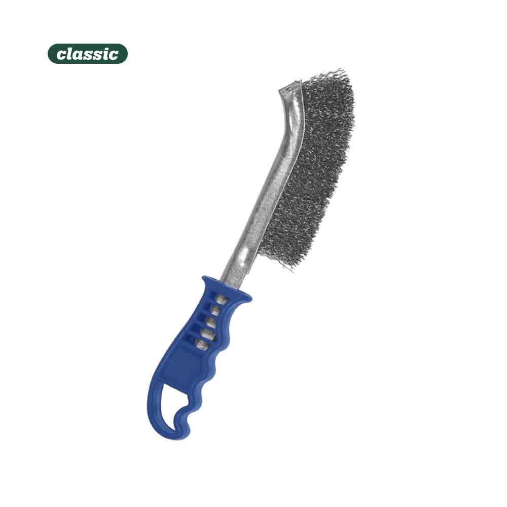 Escova universal de mao cabo de plastico aço inoxidavel f116i mota