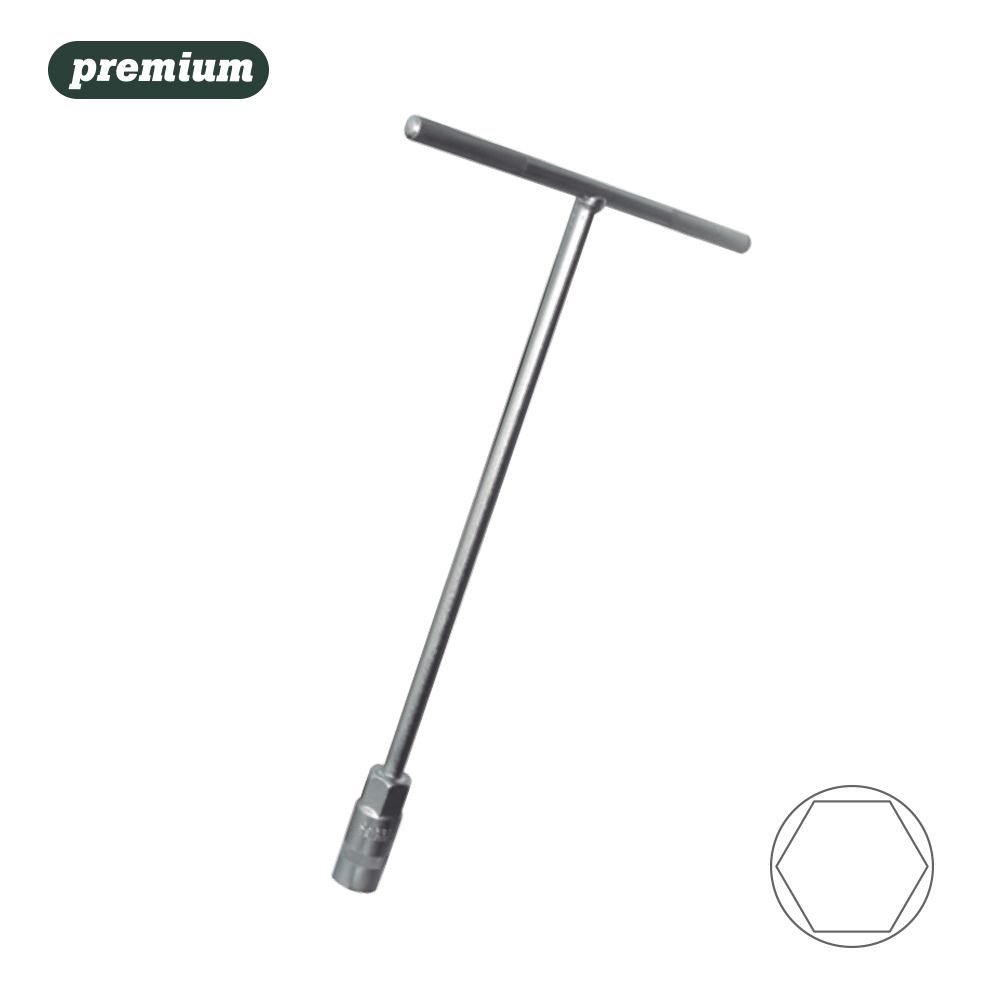 *ult.unidades* chave t 31cm-16mm cr v.satinada lt16