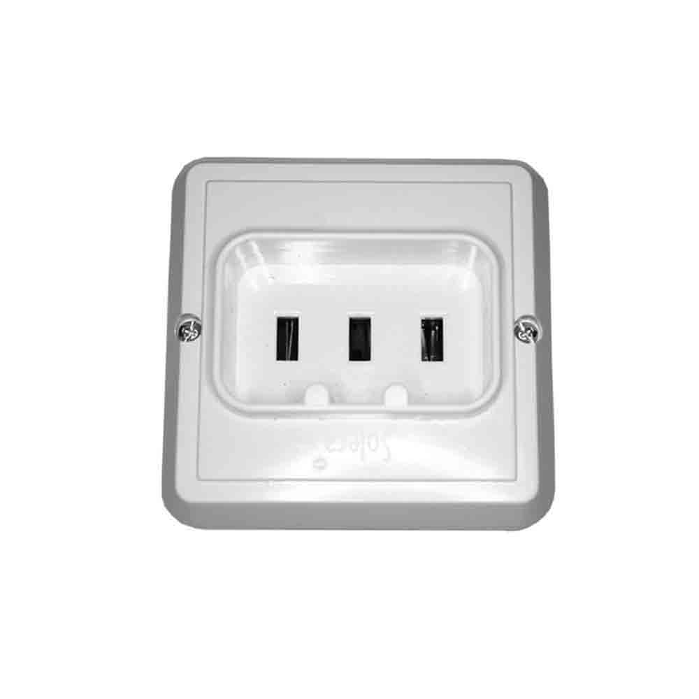Tomada bipolar 25a cozinha (retractilado) solera 6827
