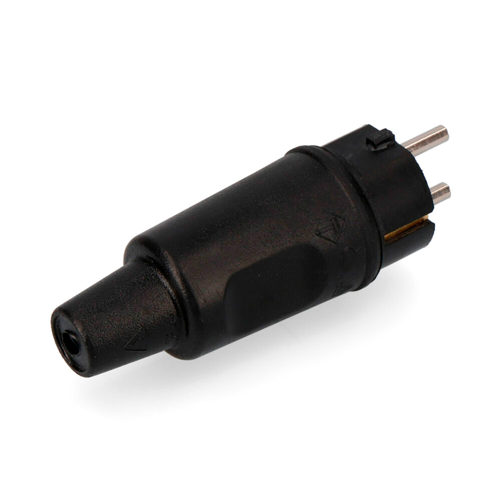 Ficha de borracha t/tl 4 8mm ip44 16a  kopp 