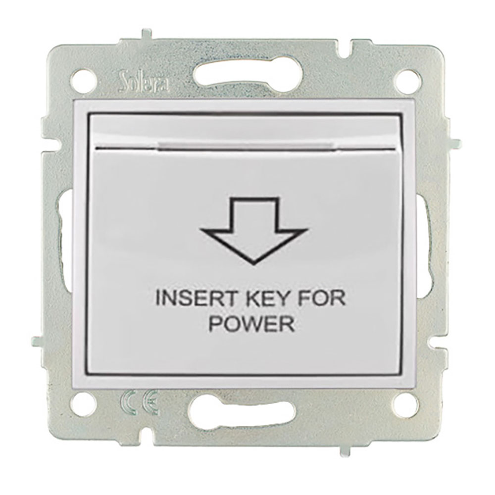 Interruptor de cartão 10a 250v s.europa solera erp01t