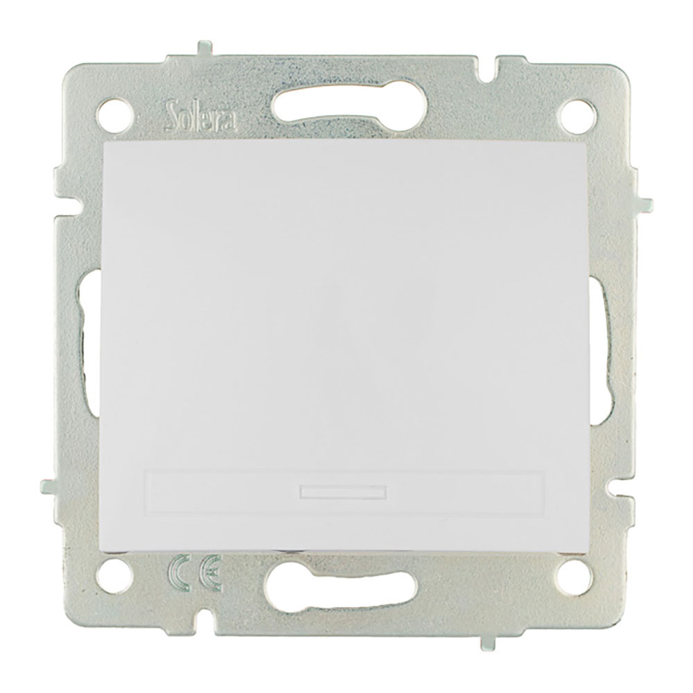 Comutador de escada 10ax 250v sem espelho solera erp09qc