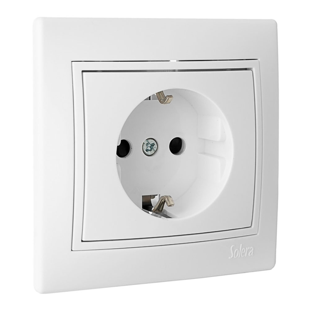 Tomada bipolar com t/tl16a 250v s.europa solera erp60u