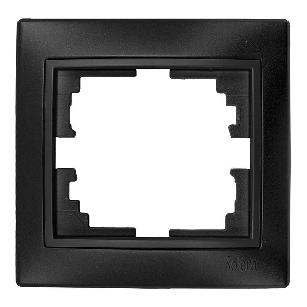 Espelho simples grafite 83x81x10mm s.europa solera erp71ngu