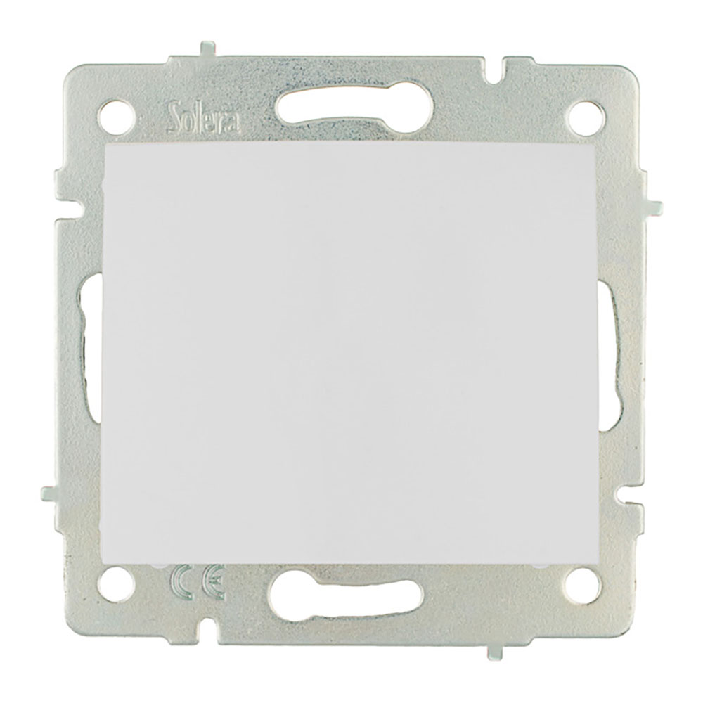 Tampa cega de embutir branco s.europa solera erp75
