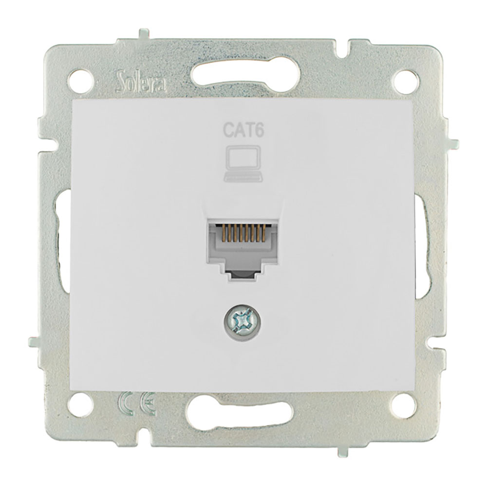 Tomada de dados rj4 cat6 s.europa solera erp88