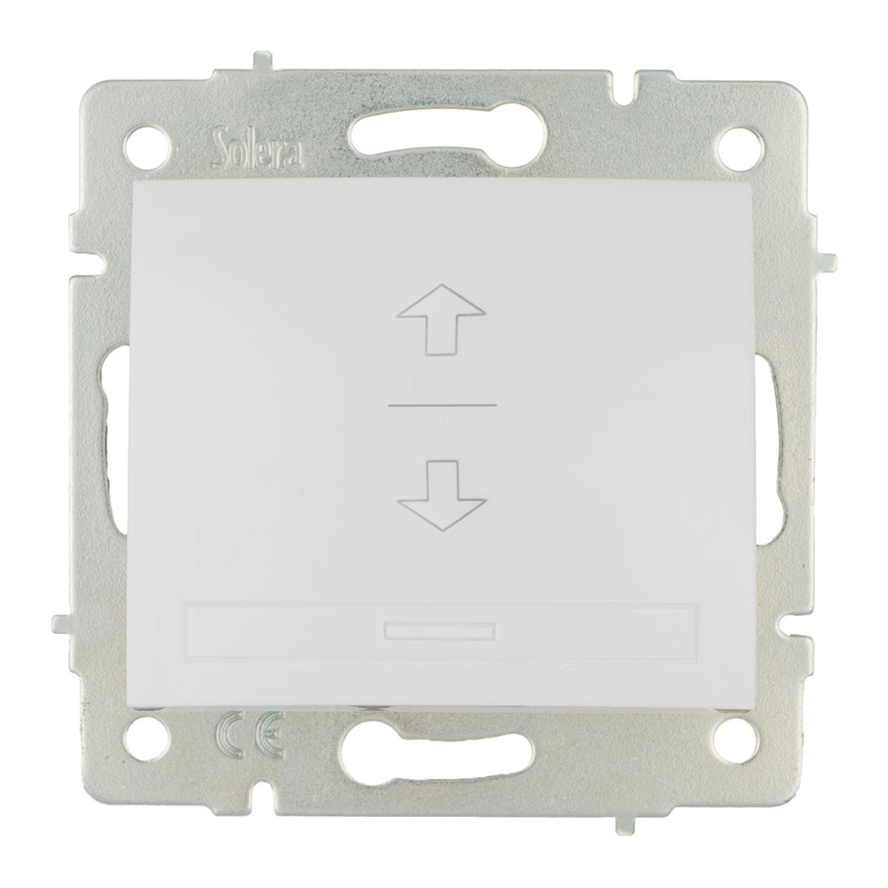 Interruptor para estores 10a 250v branco s.europa solera erp21