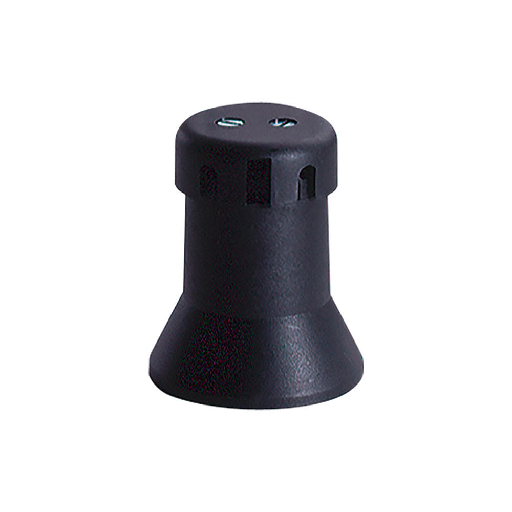 Casquilho e-27 4a 250v termoplástico para cabo paralelo solera 6109