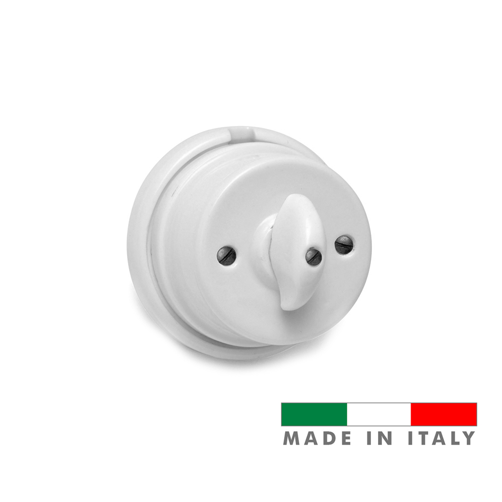 Comutador laço porcelana serie vintage 10a 250v