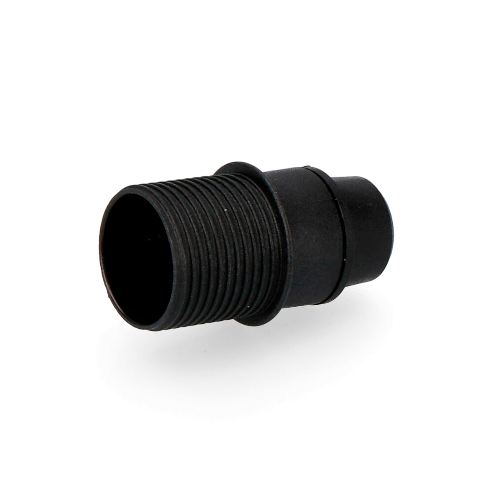 Casquilho semi-rosca e-14 preto solera 6584ctn