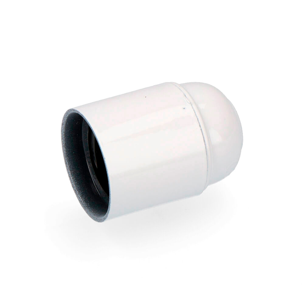 Casquilho bk. reforçado e27 branco (retractilado) edm