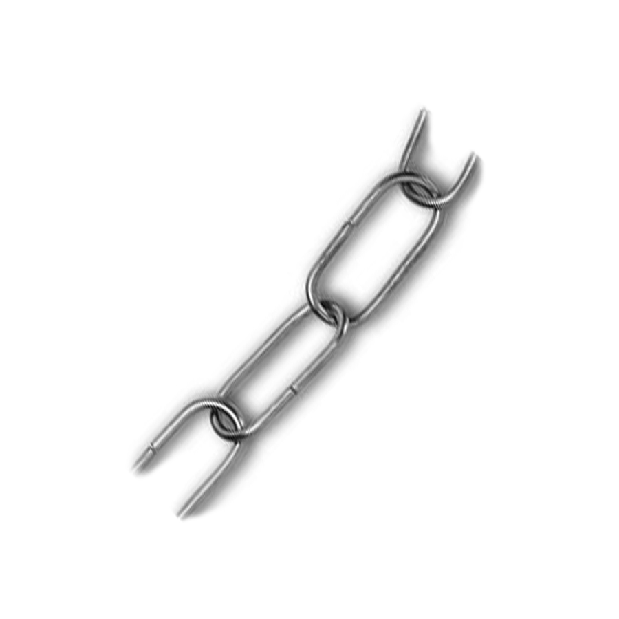 Corrente genovesa 21x47 ø3 8mm ferro 100cm