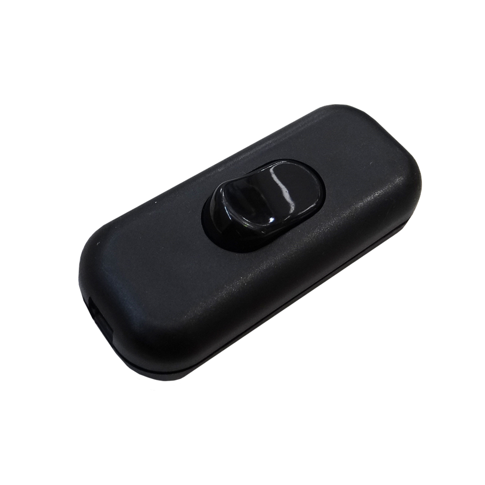 Interruptor de passagem 2a 250v preto