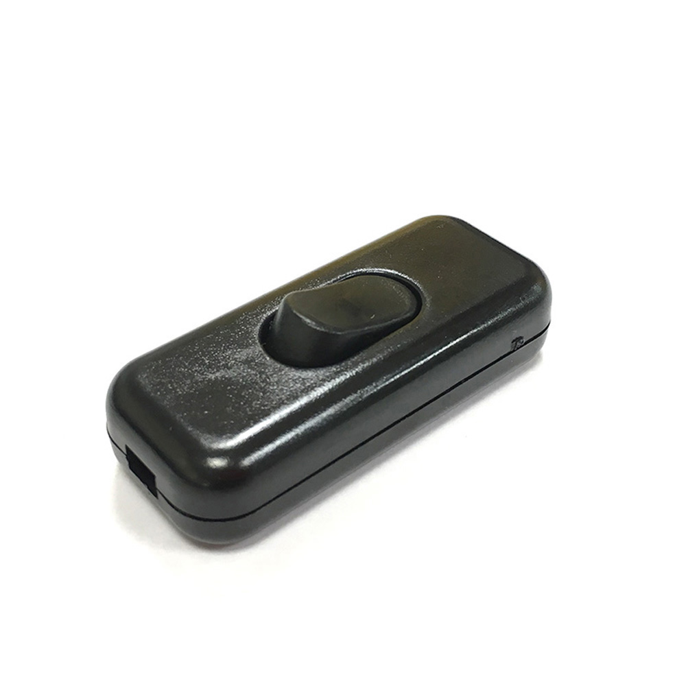 Interruptor de passagem preto (retractilado) edm