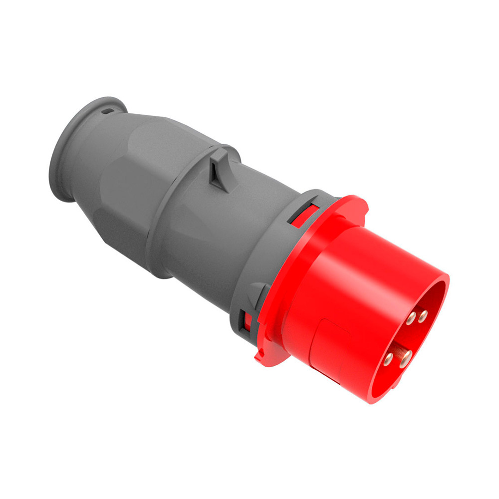 Ficha cetac 3 p + t vermelha 16a solera 902142a