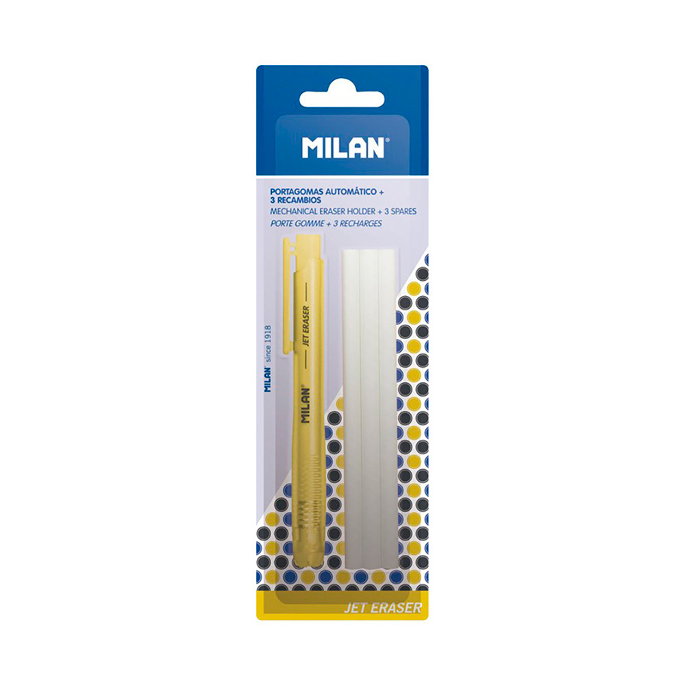 Blister porta-borracha automático + 3 refil milan