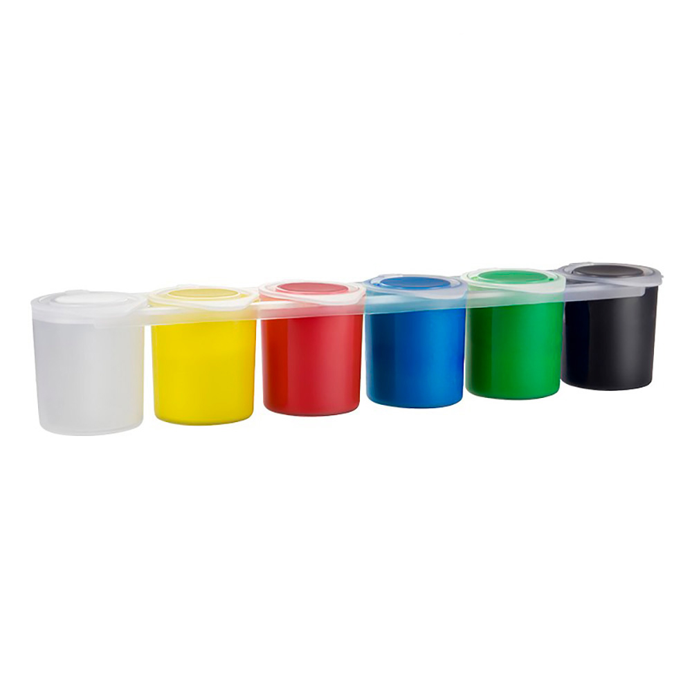 Estojo tempera 25ml 6 cores milan