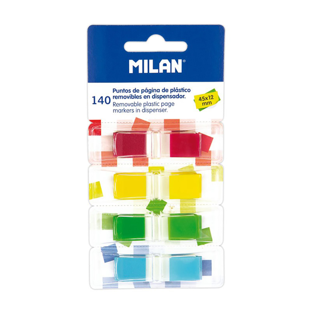 Pack 140 pontos pagina em 4 dispensadores milan
